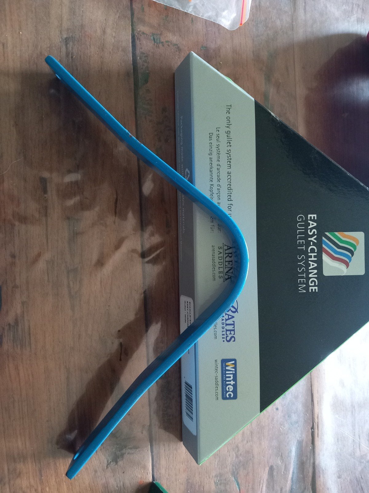 Wintec zadelboom, blauw easy change gullet, Ophalen of Verzenden, Zo goed als nieuw, Overige soorten