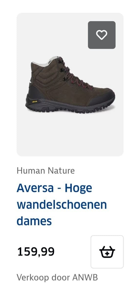 Human Nature Aversa Hoge Wandelschoenen Dames, Ophalen of Verzenden, Zo goed als nieuw, Schoenen