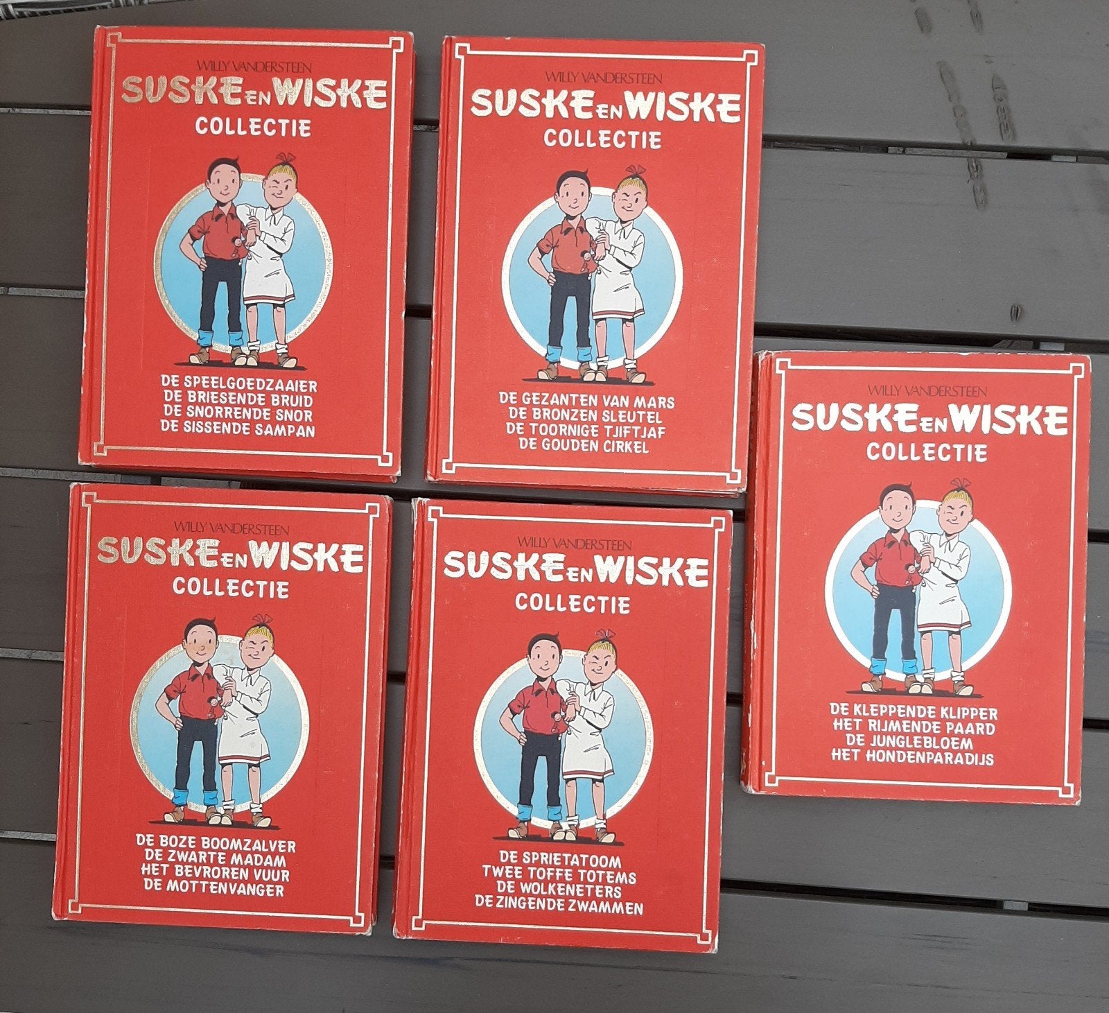 Suske en Wiske Collectie - 5 hardcover boeken, Boeken, Stripboeken, Meerdere stripboeken, Ophalen of Verzenden, Gelezen, Willy Vandersteen