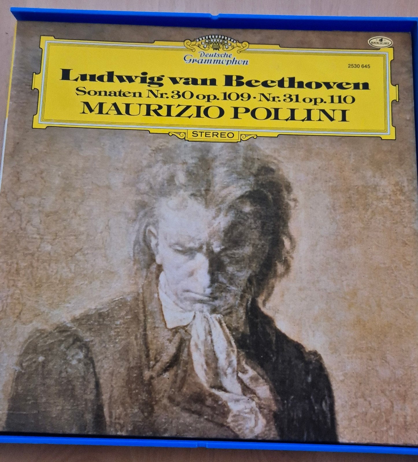 Beethoven Sonates Nr. 30 & 31 - Maurizio Pollini (LP), Gebruikt, Ophalen of Verzenden, Pianomuziek, Beethoven