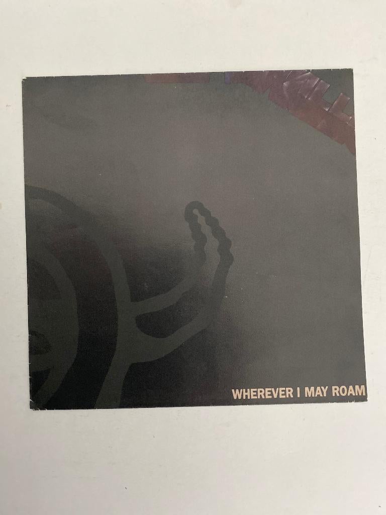 Metallica – Wherever I May Roam(ALLEEN HOES) nieuwstaat, Cd's en Dvd's, Vinyl Singles, Fotohoes, Ophalen of Verzenden, Zo goed als nieuw