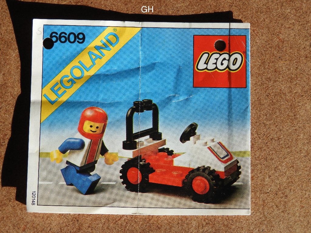 Lego 6609 Vintage Race Car, Gebruikt, Lego, Ophalen of Verzenden, Complete set