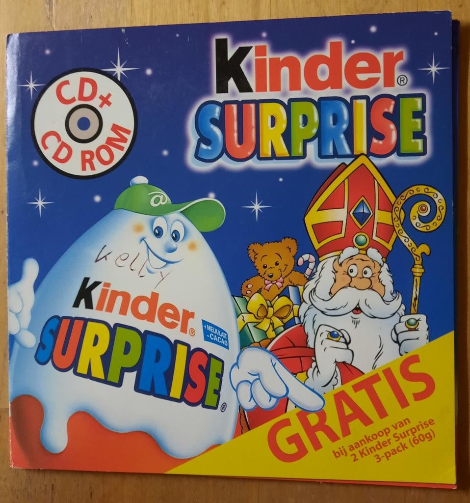 CD-ROM van Kinder Surprise, Ophalen of Verzenden, Zo goed als nieuw, Overige typen