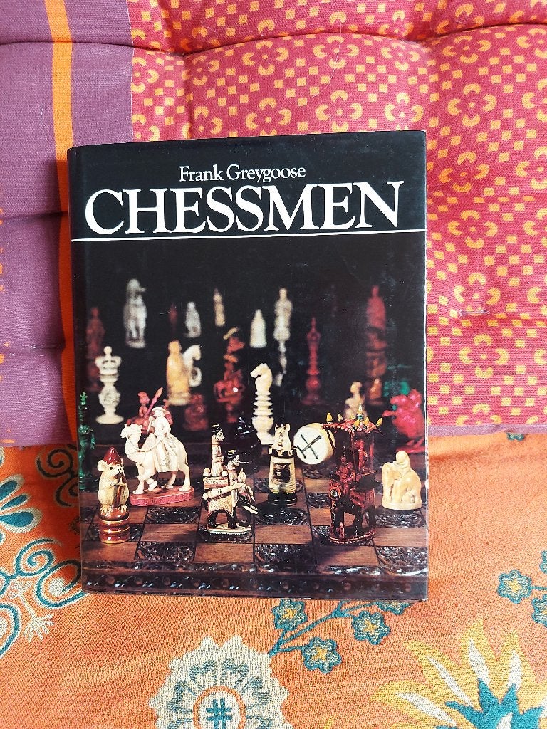 Chessmen - Frank Greygoose. Collecting Chessmen. Schaken., Ophalen of Verzenden, Zo goed als nieuw, Denksport