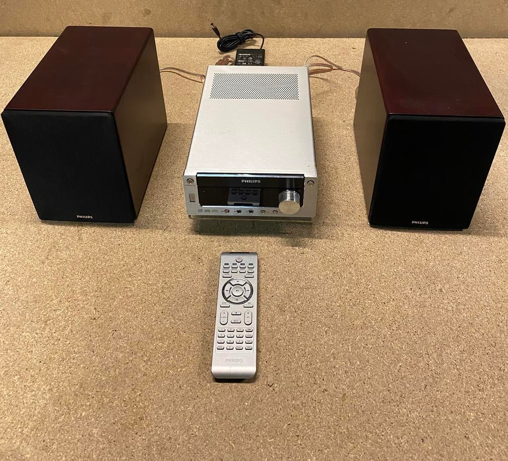 Philips mcm770/12 versterker, Overige merken, Gebruikt, Ophalen of Verzenden, Minder dan 60 watt