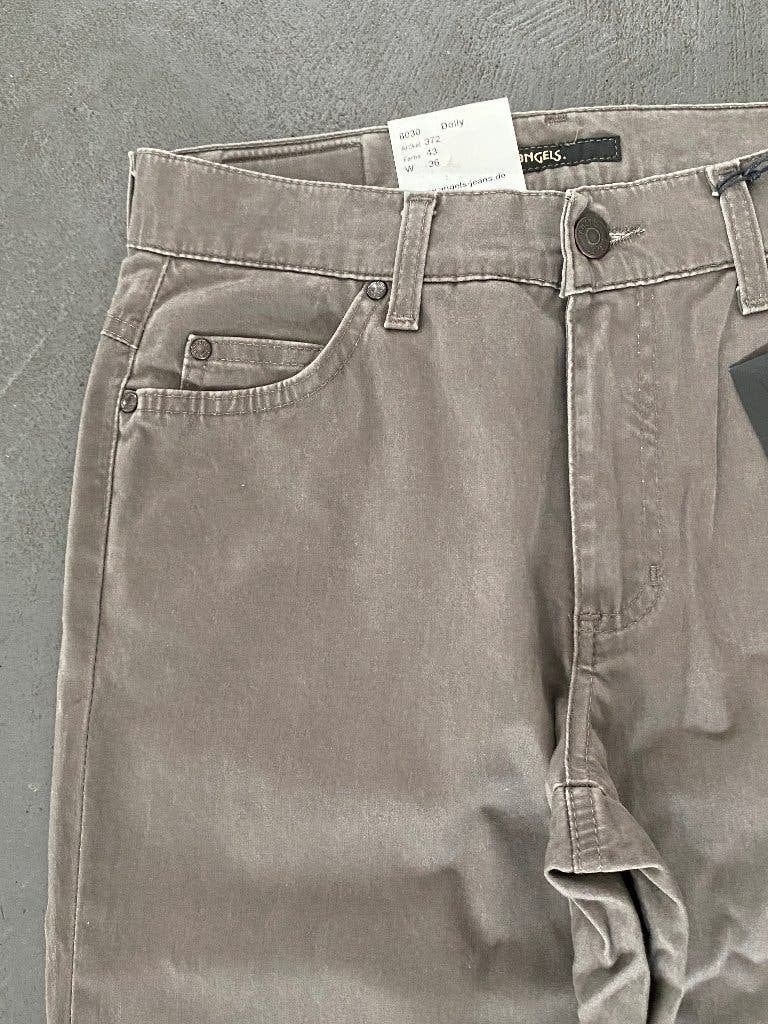 J45/8 Nieuw Angels Dolly mt 36=S/L30 broek jeans bruin/grijs, Kleding | Dames, Bruin, Nieuw, Ophalen of Verzenden, Angels