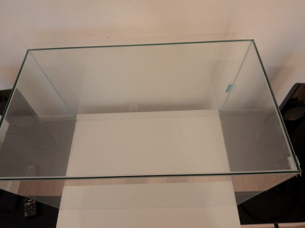 Rimless Glazen Terrarium / Knaagdierbak – 40x34x59 cm, Ophalen, Zo goed als nieuw, Overige typen