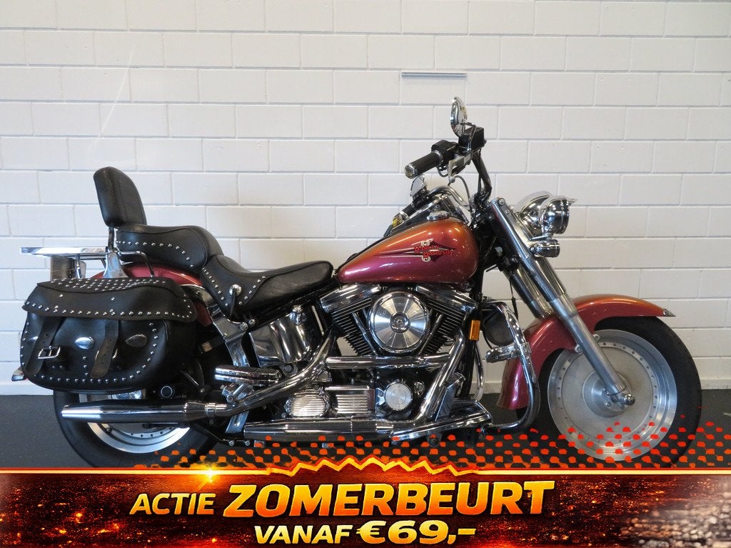 Harley-Davidson FLSTF FAT BOY 1340 EIGENBOUW (bj 1994), Motoren, 1340 cc, Chopper, Bedrijf