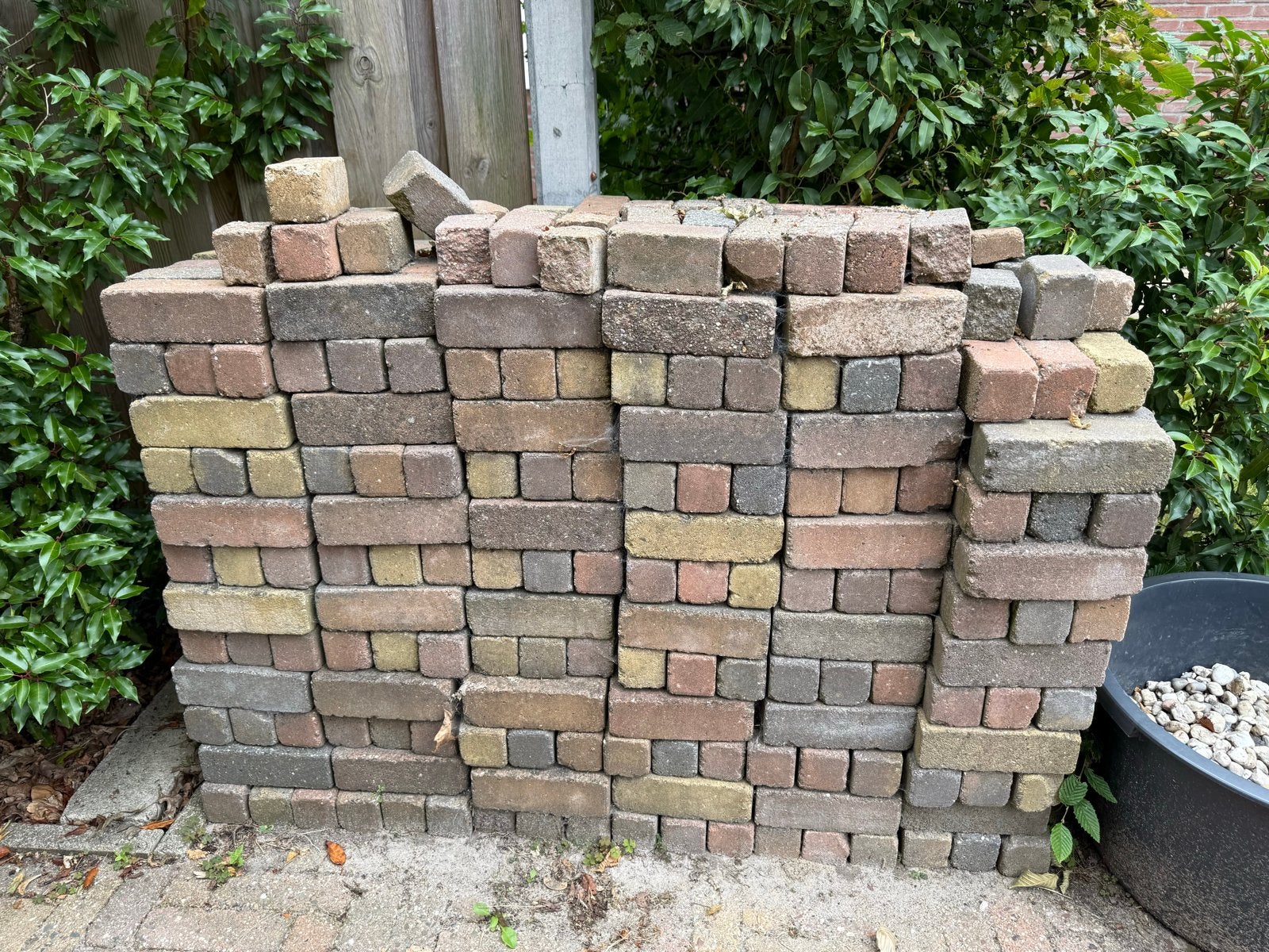 Gebruikte waaltjes  20x7 cm - ca. 6 m2 gratis af te halen, Ophalen, Gebruikt, Overige typen