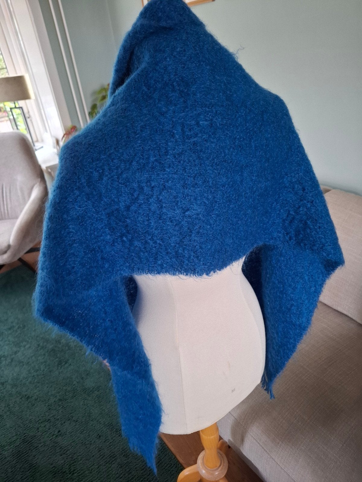 mooie yarrowvale sjaal mohair, Kleding | Dames, Maat 42/44 (L), Ophalen of Verzenden, Zo goed als nieuw, Yarrowvale
