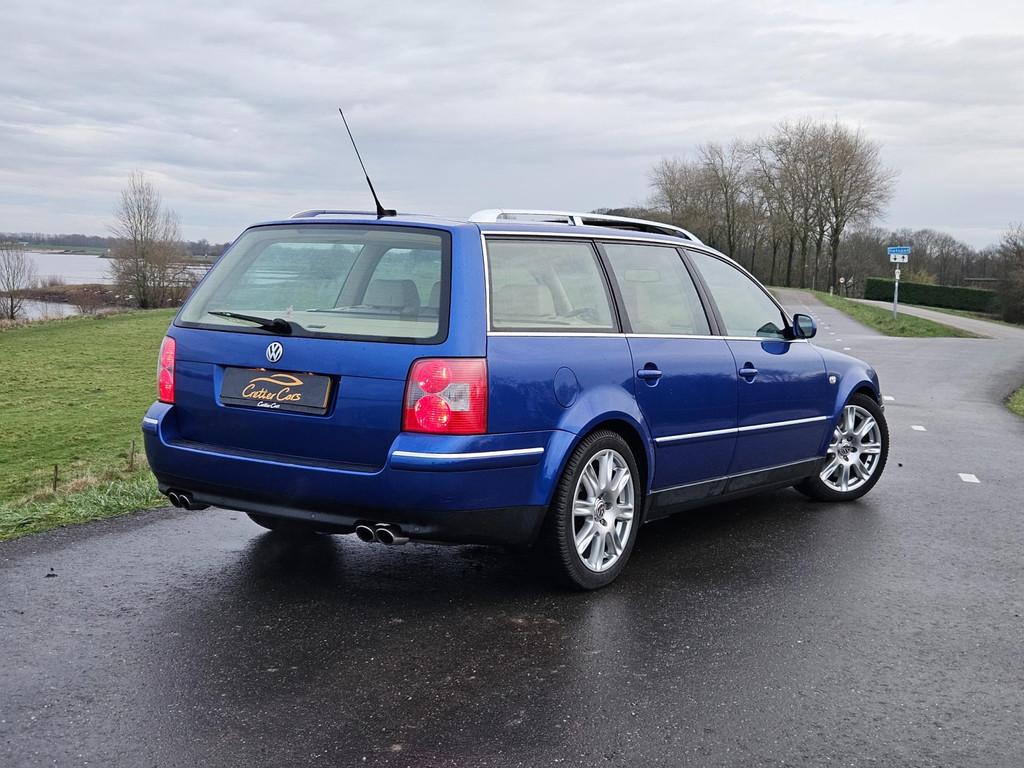 Volkswagen Passat Variant 4.0 W8 4Motion | Uitmuntende Staat, Auto's, Volkswagen, Gebruikt, Blauw, 1751 kg, Vierwielaandrijving