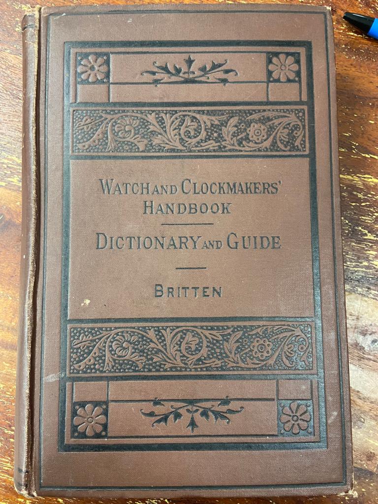 Watch and Clockmakers’ Handbook Dictionary and Guide, Ophalen of Verzenden