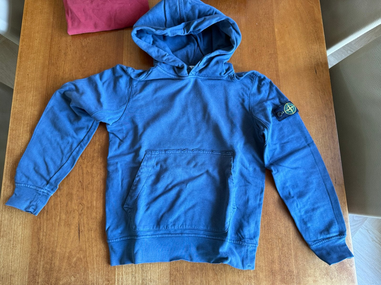 Origine Stone Island hoody maat 10/142, Ophalen of Verzenden, Gebruikt, Jongen, Trui of Vest