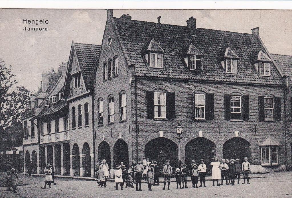 Hengelo, Tuindorp, Kinderen., Verzenden, Voor 1920, Ongelopen, Overijssel