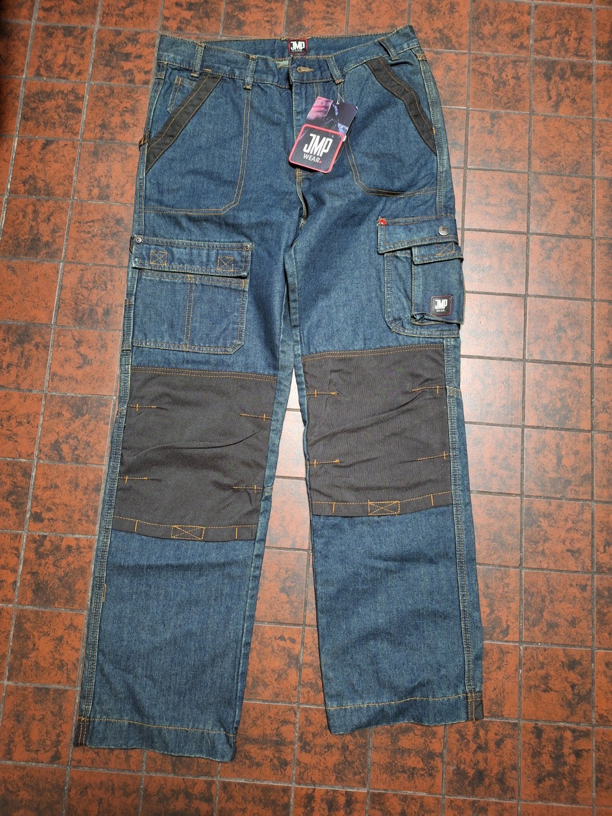 werkbroek jeans maat 32 - 34, Kleding | Heren, Spijkerbroeken en Jeans, Eu, Nieuw, W32 (confectie 46) of kleiner, Ophalen of Verzenden