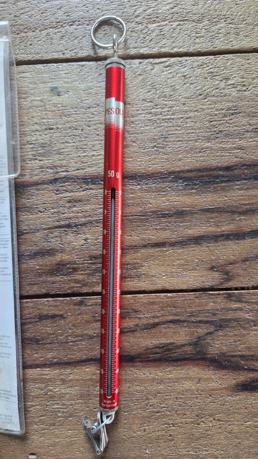 Pesola Precisieweegschaal 50g - Made in Switzerland, Ophalen of Verzenden
