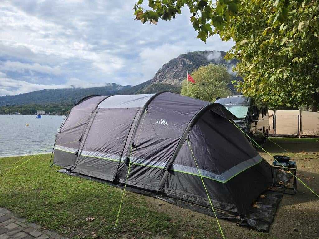 Obelink Colombia 5 Easy Air Tunneltent, Caravans en Kamperen, Ophalen, Nieuw, Tot en met 5