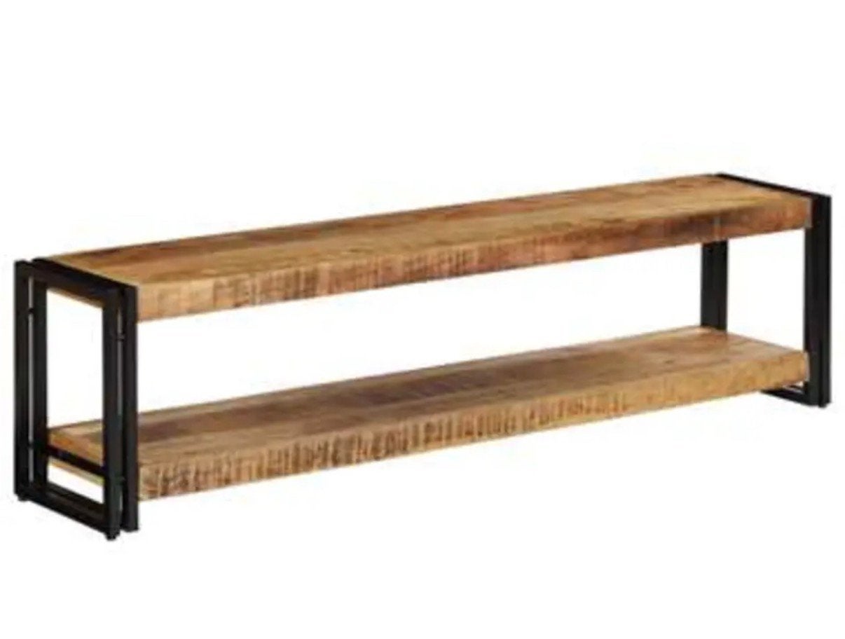 Mooi tv wand of meubel zwart metalen frame 150 x 30 x 40, Ophalen, 100 tot 150 cm, Zo goed als nieuw, Minder dan 100 cm