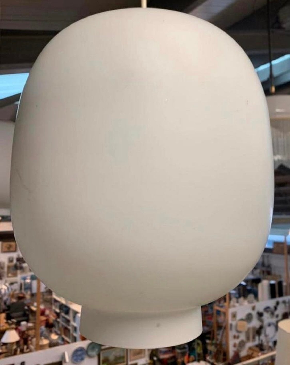 Lamp zes zeldzaam vintage Gispen Giso glazen kelken jaren 50, Huis en Inrichting, Verzenden