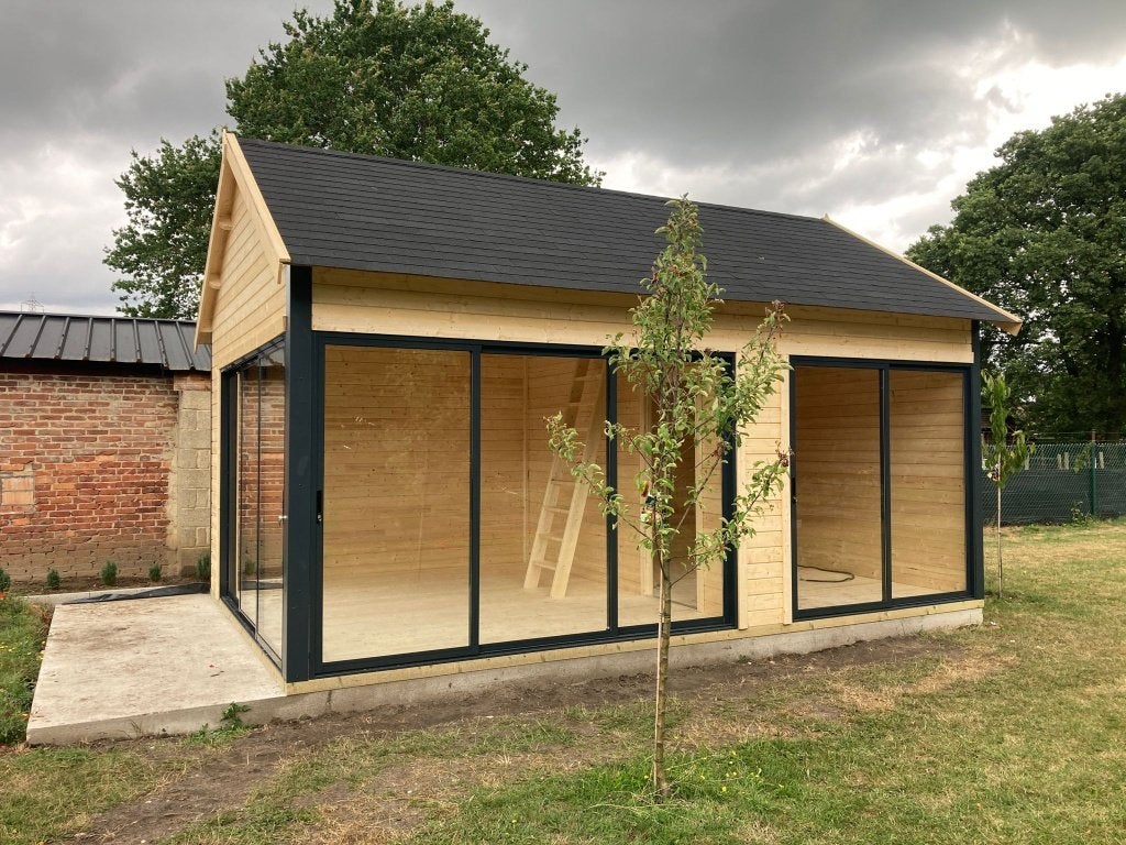 NIEUW Blokhut tuinhuis Murano 3 Set, Verzenden, Nieuw
