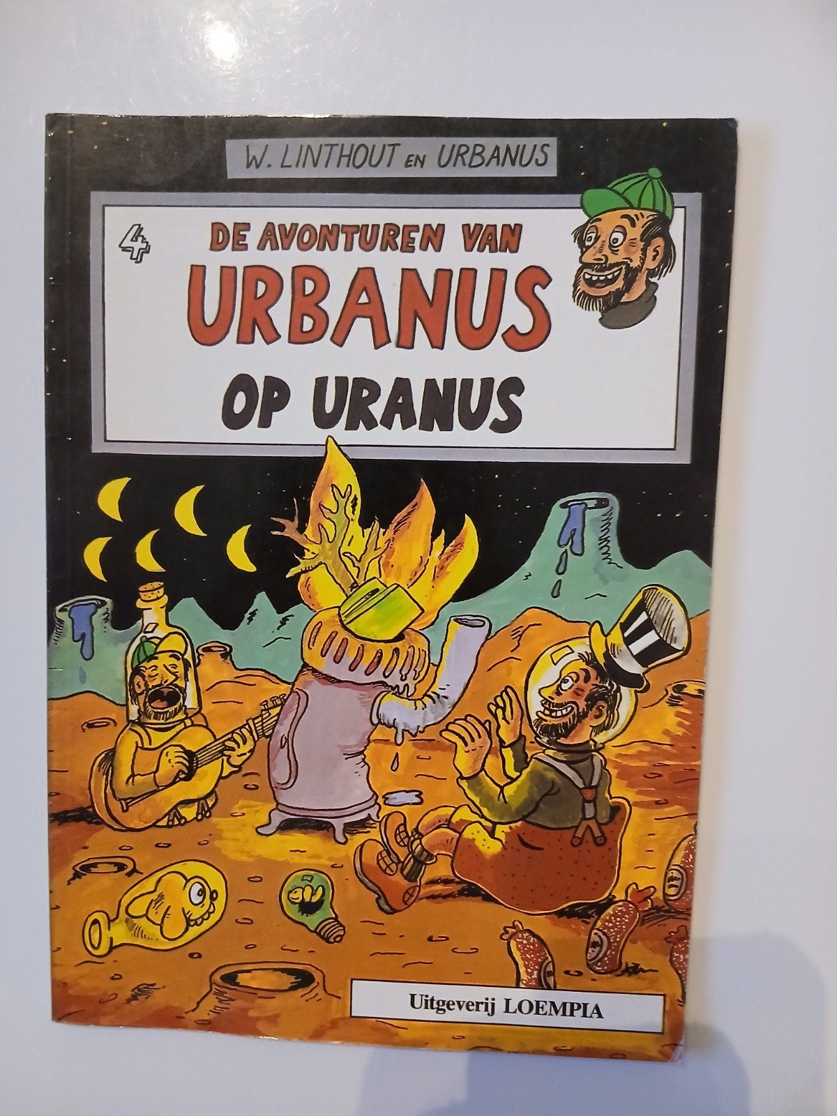 De Avonturen van Urbanus op Uranus - Stripboek, Eén stripboek, Ophalen of Verzenden, Gelezen, W. Linthout en Urbanus