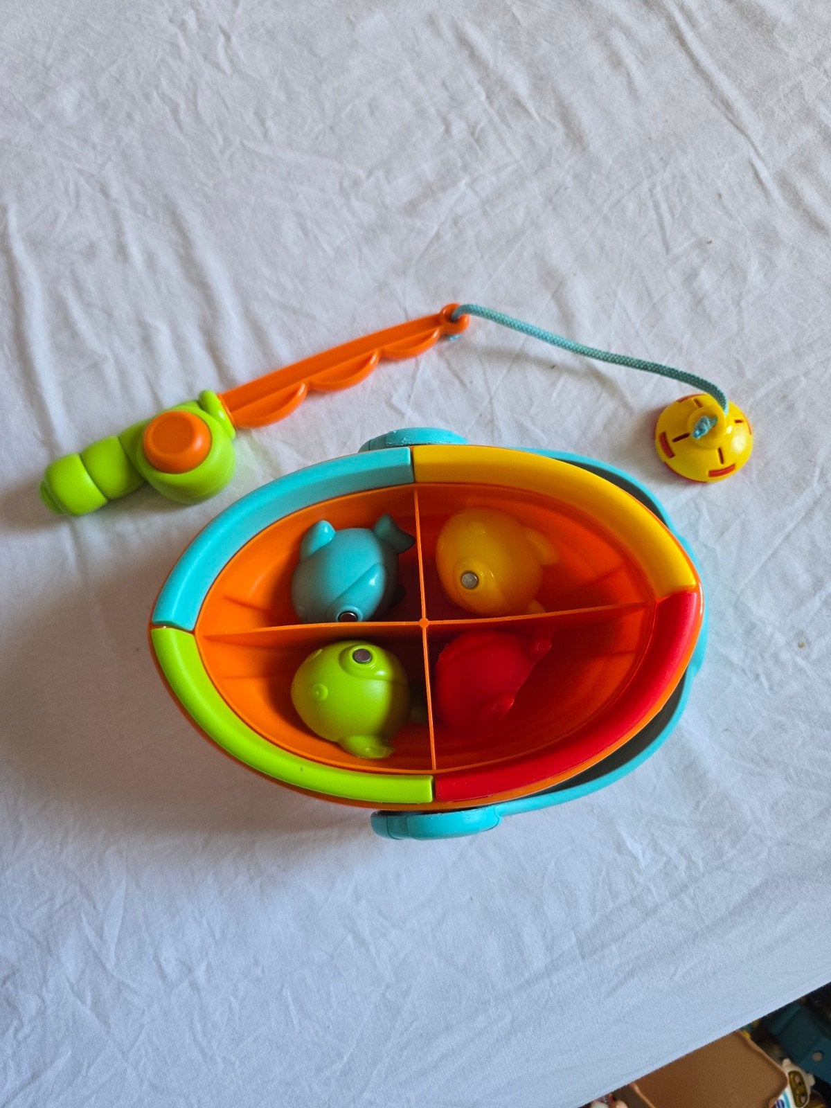 Vrolijk visspeelgoed voor baby's en peuters, Ophalen of Verzenden, Zo goed als nieuw, Overige typen