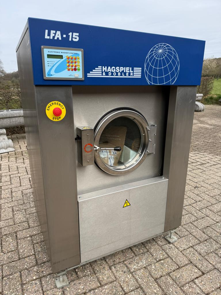 Hagspiel & Dobler LFA-15 Industriële Wasmachine, Ophalen of Verzenden, Zo goed als nieuw
