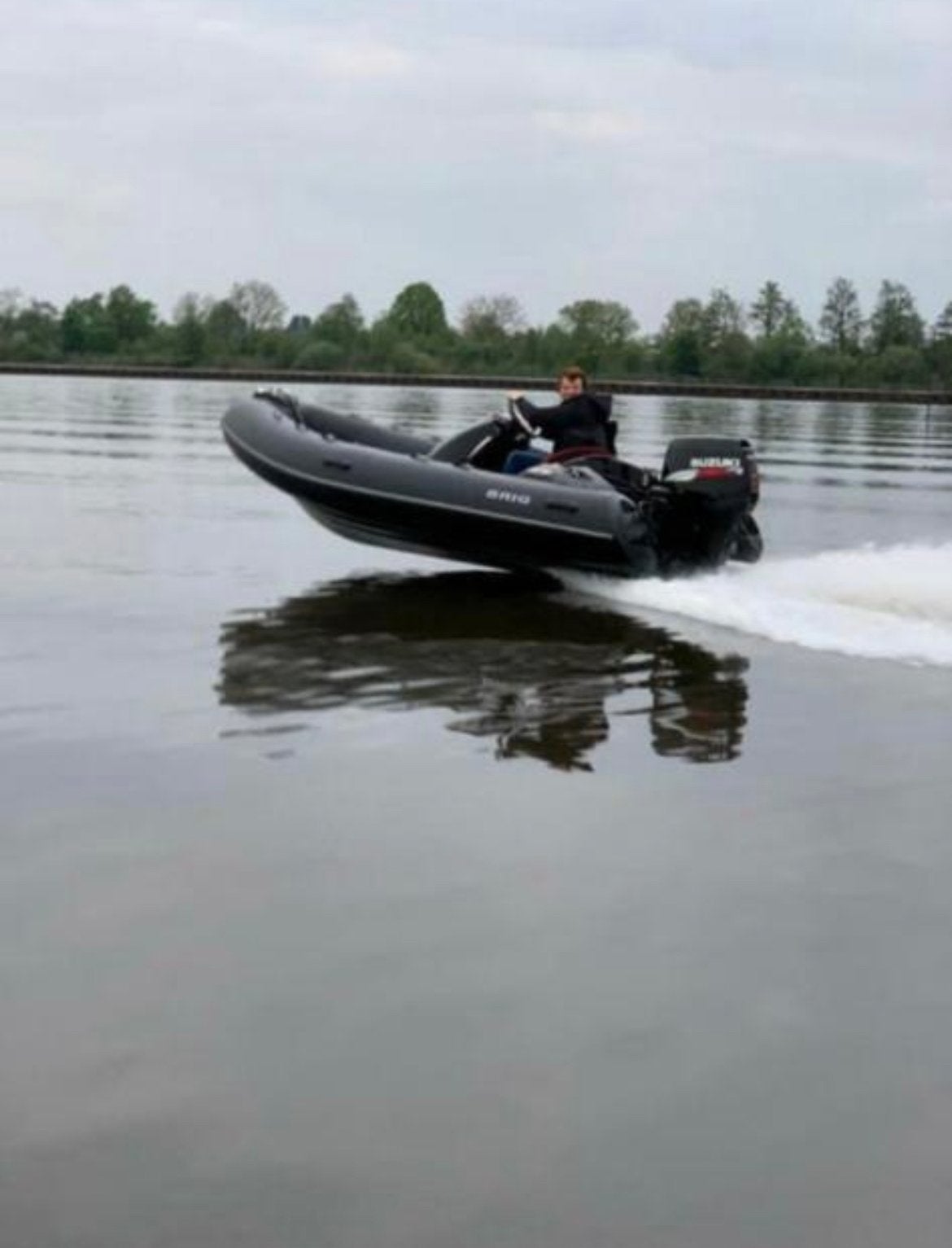BRIG Eagle E380 RIB met Suzuki buitenboordmotor, Watersport en Boten, Inclusief motor, Brig, Zo goed als nieuw, Ophalen