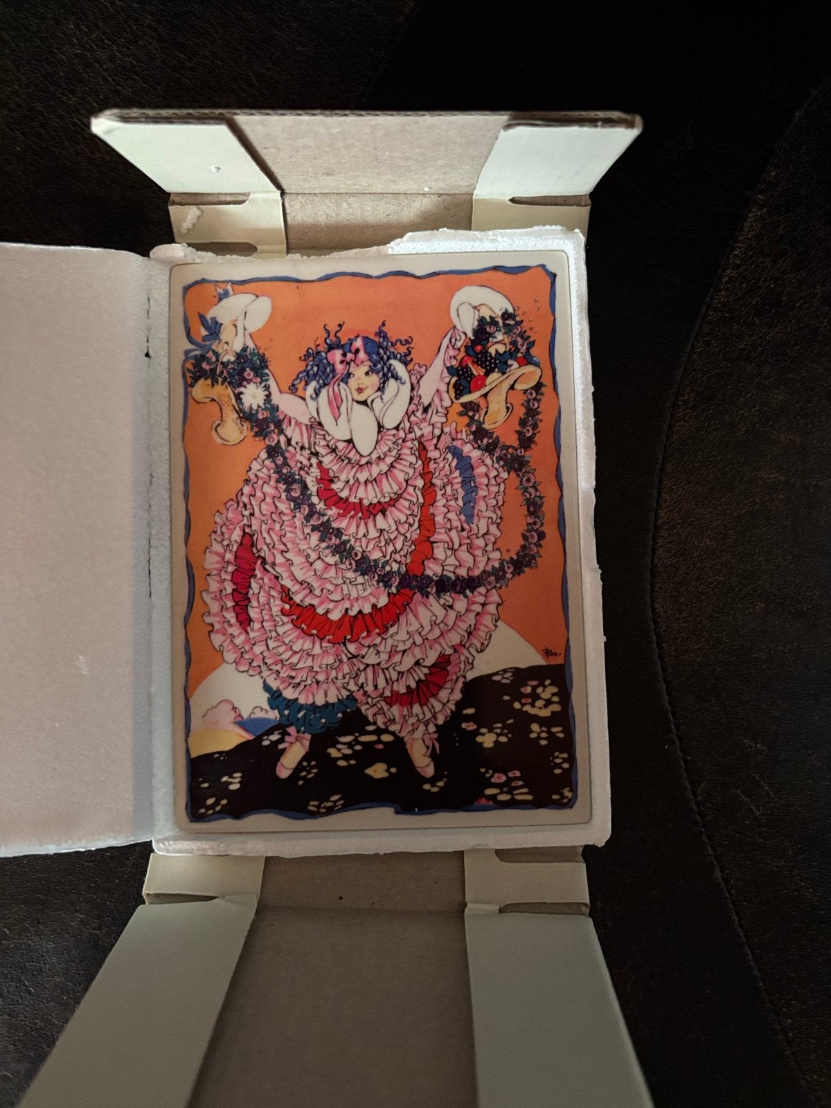 VilboCard Villeroy & Boch "Flower Child" Porseleinen Kaart, Ophalen of Verzenden