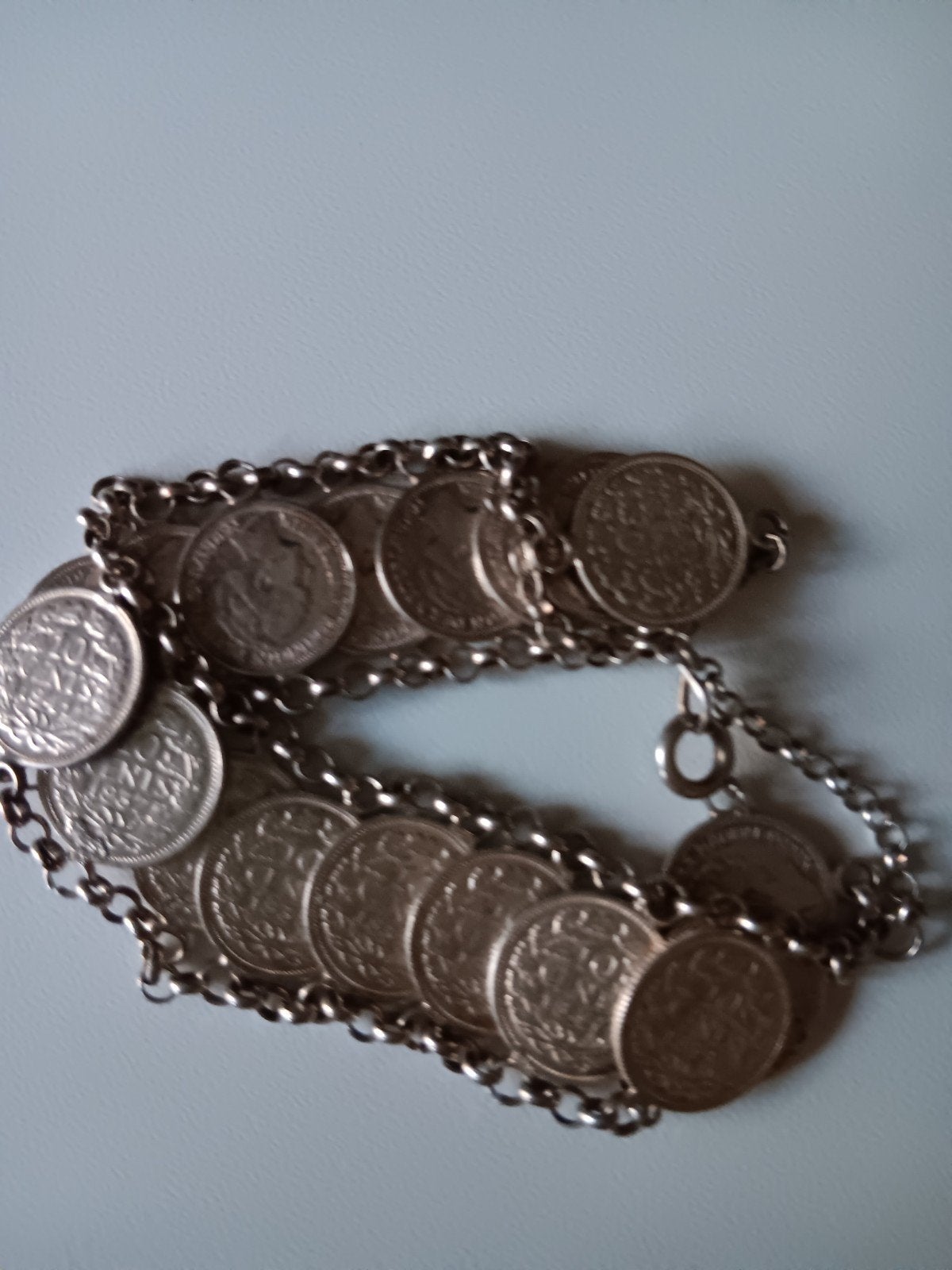 Dubbeltjes armband willemientjes, Sieraden, Tassen en Uiterlijk, Ophalen of Verzenden, Nieuw, Goud, Overige materialen