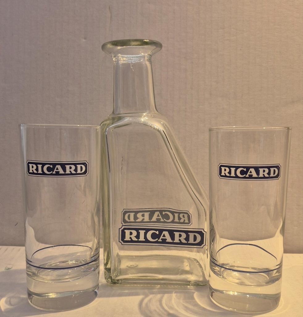 Ricard setje (I), Ophalen of Verzenden
