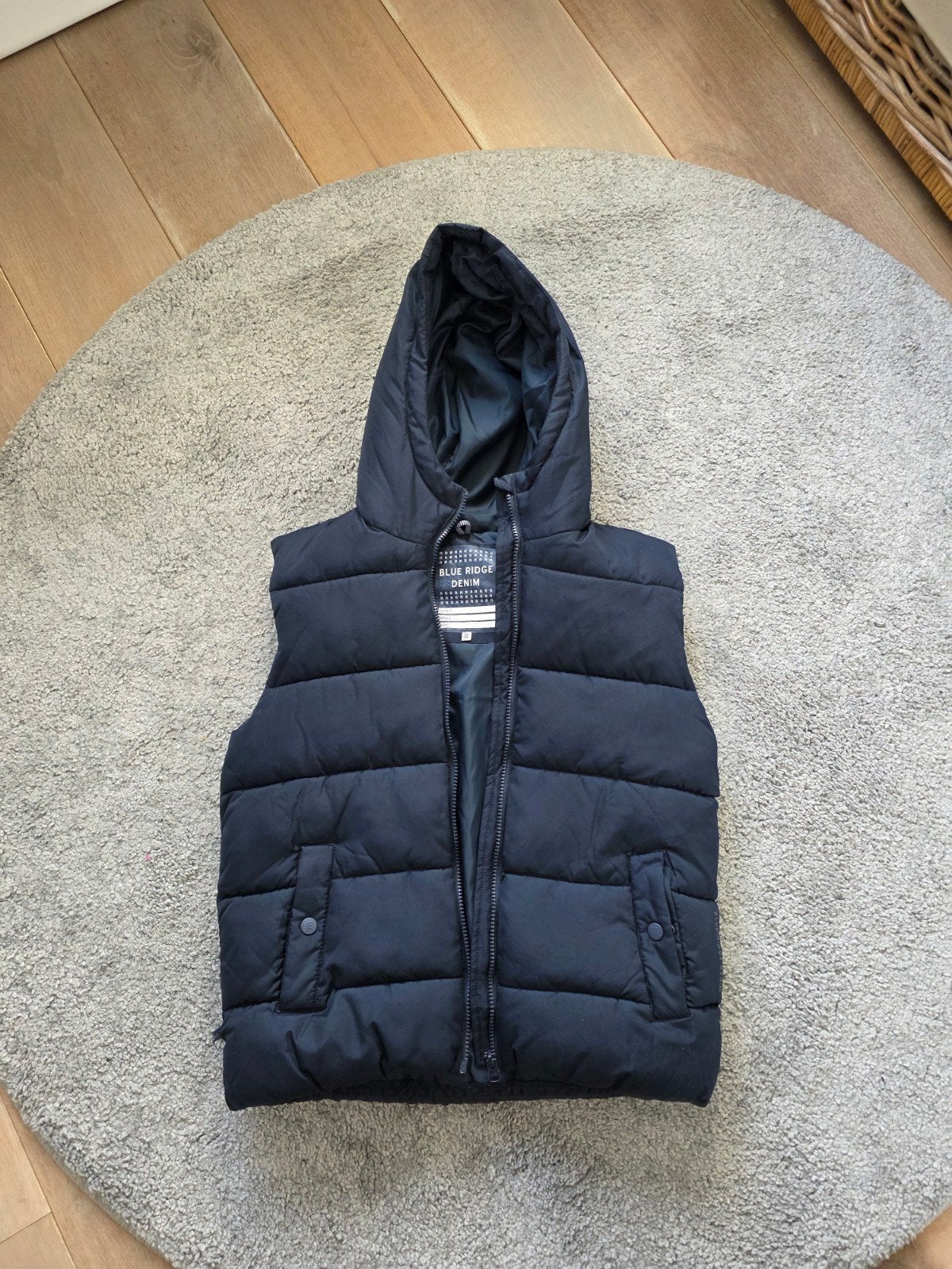 Stoere donkerblauwe bodywarmer van Blue Ridge, maat 158/164, Ophalen of Verzenden, Zo goed als nieuw, Blue Ridge, Jongen