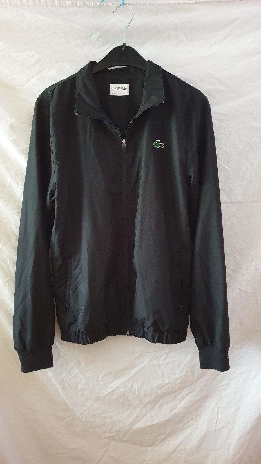 Leuk zwart Lacoste Sport jasje, Zwart, Lacoste Sport, Ophalen of Verzenden, Gedragen
