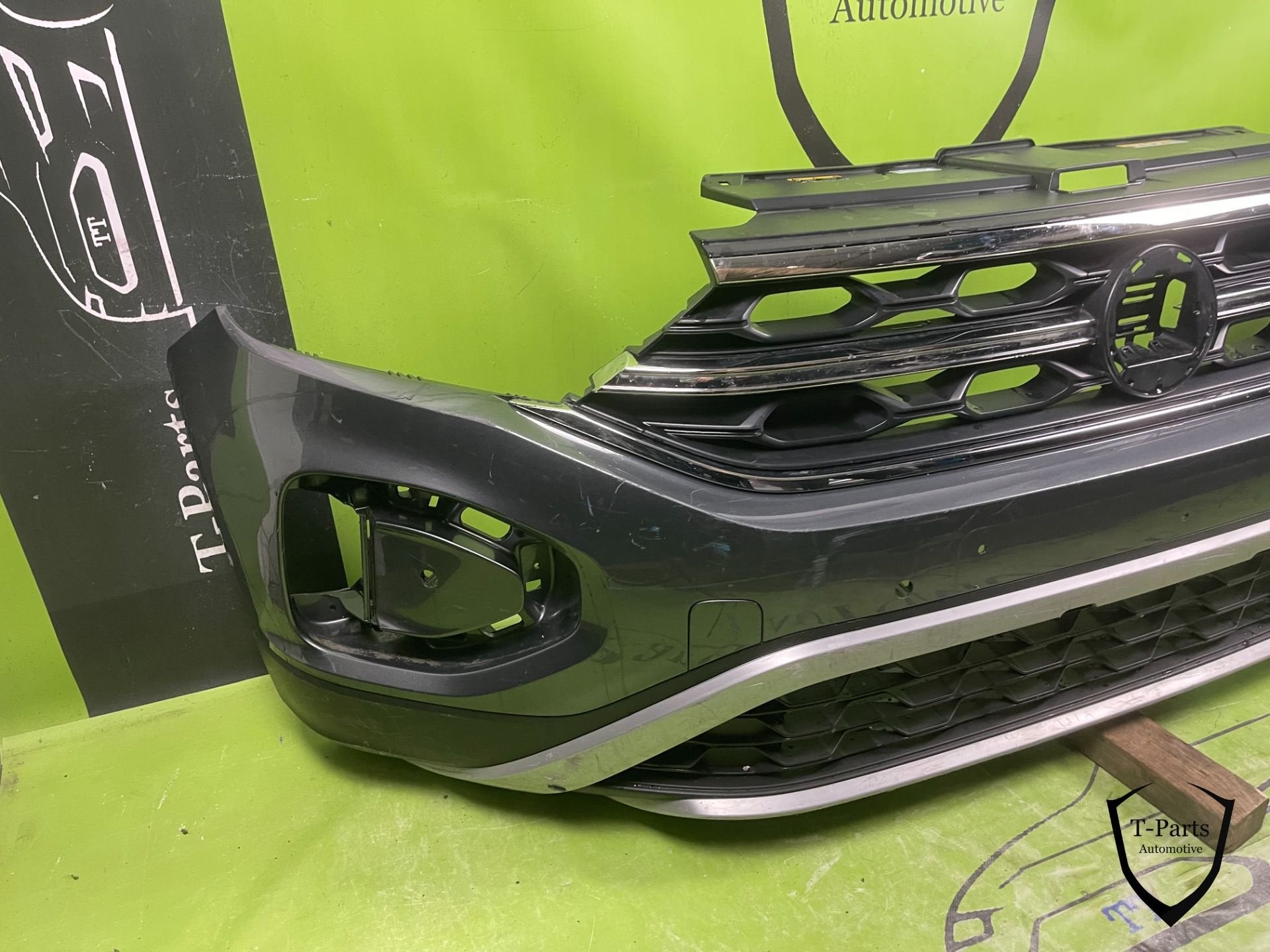 vw volkswagen t-roc voorbumper bumper, Gebruikt, Volkswagen, Volkswagen AG, Bumper