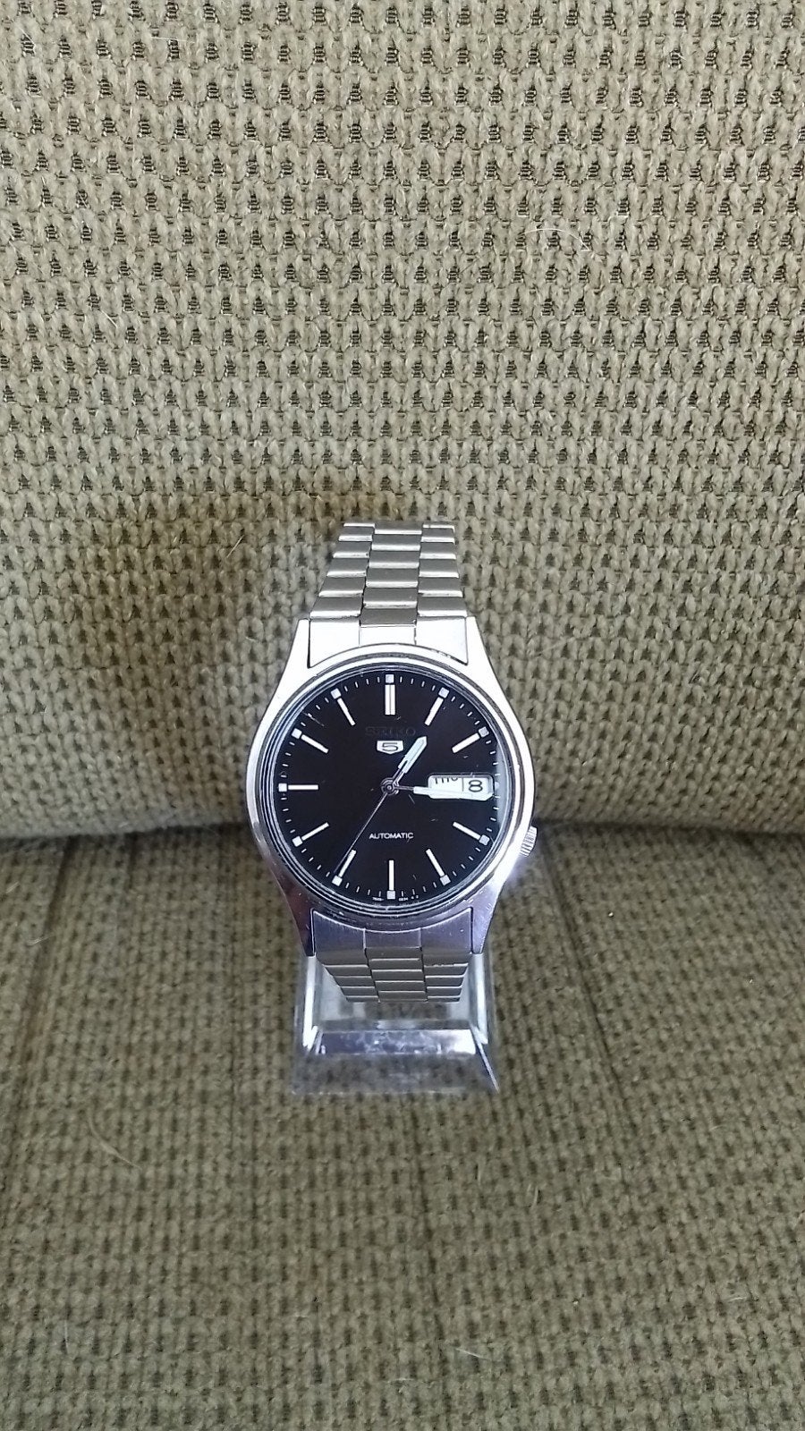 Seiko 5 automaat, zaandam., Ophalen of Verzenden, Staal, Seiko, 1960 of later