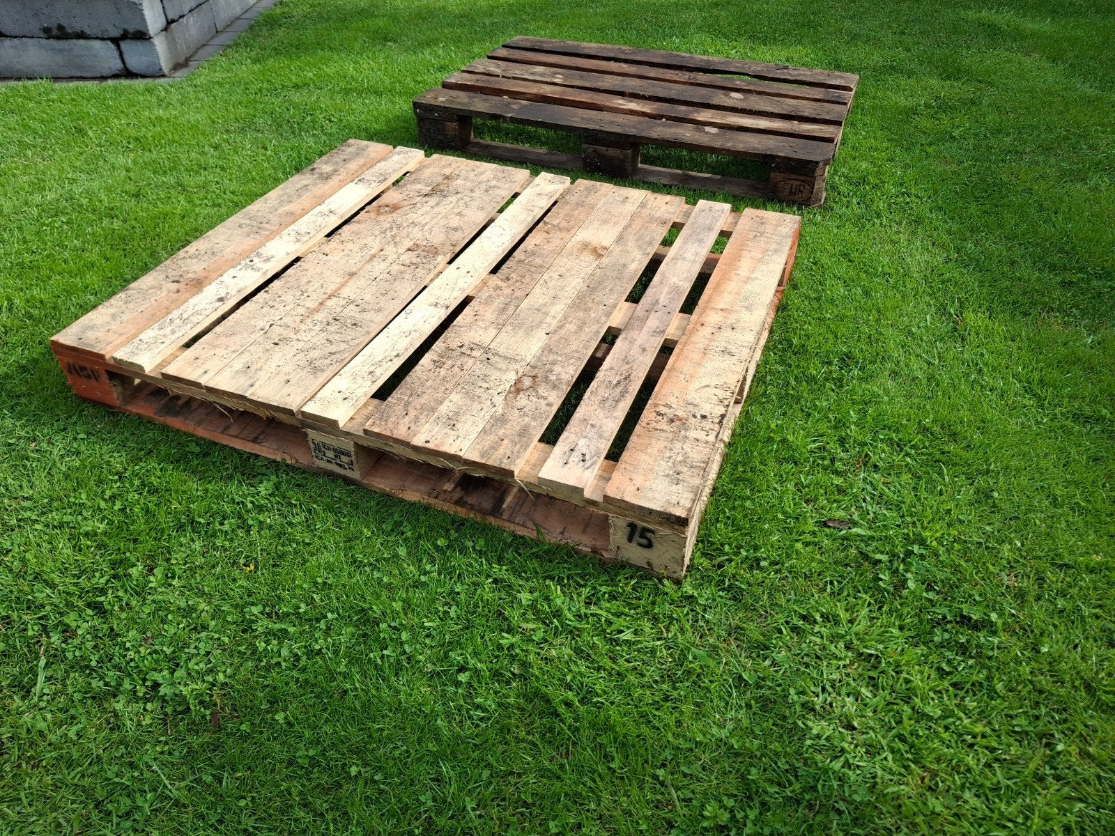 Gebruikte Pallets - Diverse Maten en Houtsoorten, Doe-het-zelf en Verbouw, Hout en Planken, Ophalen, Gebruikt, 50 mm of meer, Pallet