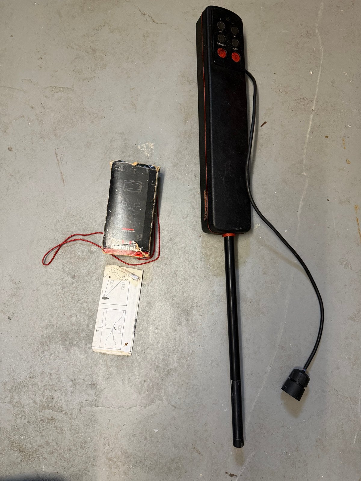 Autohelm 1000 Stuurautomaat met Personal Compass, Ophalen of Verzenden, Gebruikt, Gps of Kompas