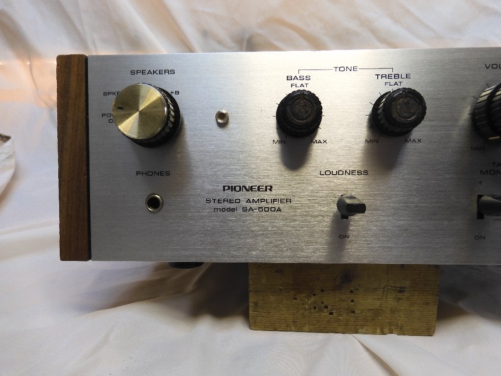 versterker PIONEER  sa 500 a, Gebruikt, Ophalen of Verzenden, 60 tot 120 watt, Pioneer