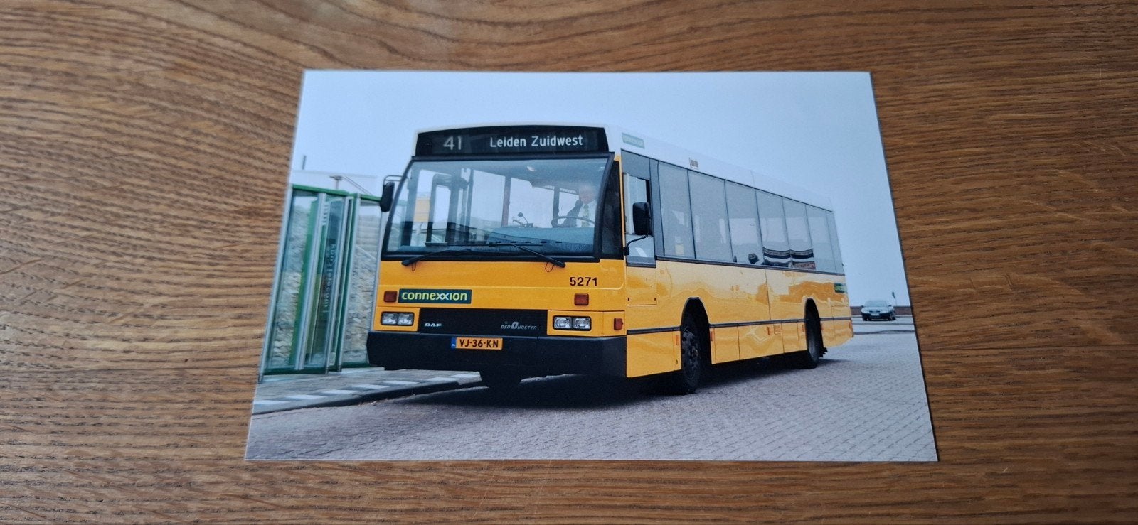 Bus foto Connexxion 5271 - Katwijk 2002, Verzamelen, Ophalen of Verzenden, Zo goed als nieuw, Bus of Metro, Overige typen