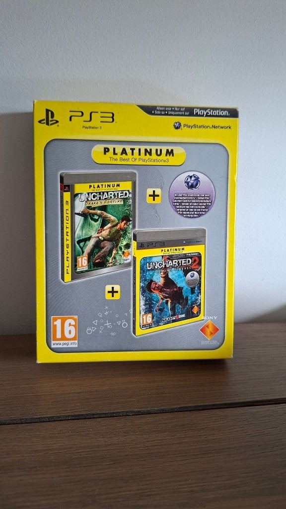 PS3 games Uncharted 1 & 2 Double Pack, Avontuur en Actie, 1 speler, Eén computer, Ophalen of Verzenden