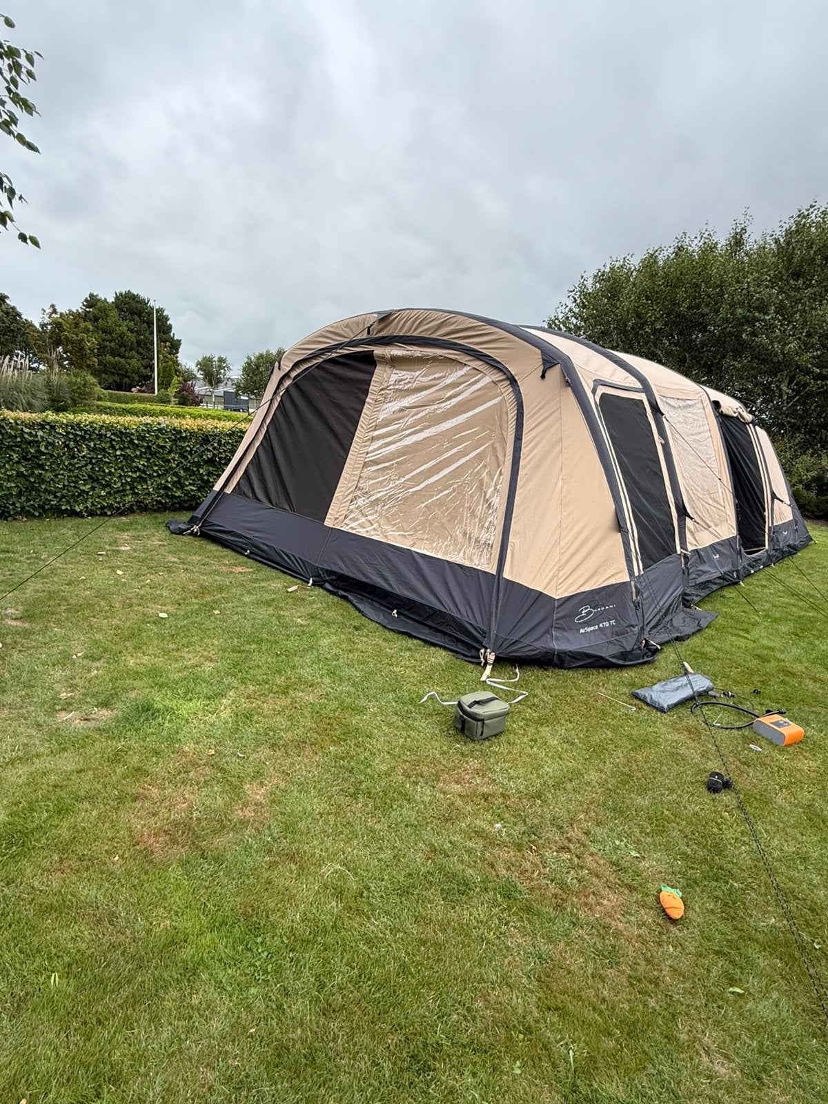 Bardani AirSpace 470 TC Opblaasbare Tent nieuw staat!, Caravans en Kamperen, Tenten, Ophalen, Nieuw, Tot en met 6