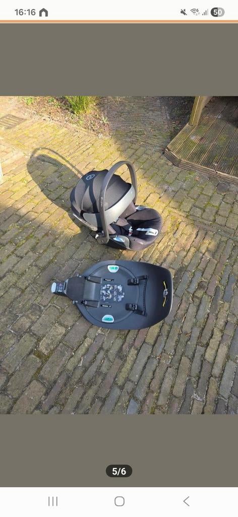 Cybex Aton 5 autostoel met Isofix base, Ophalen of Verzenden