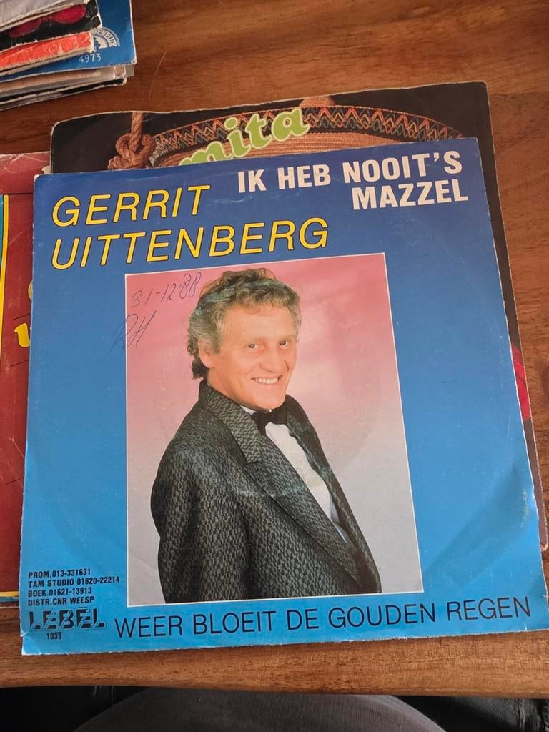 Gerrit Uittenberg - Ik Heb Nooit's Mazzel Weer Bloeit De G, Ophalen of Verzenden, Gebruikt, Overige formaten