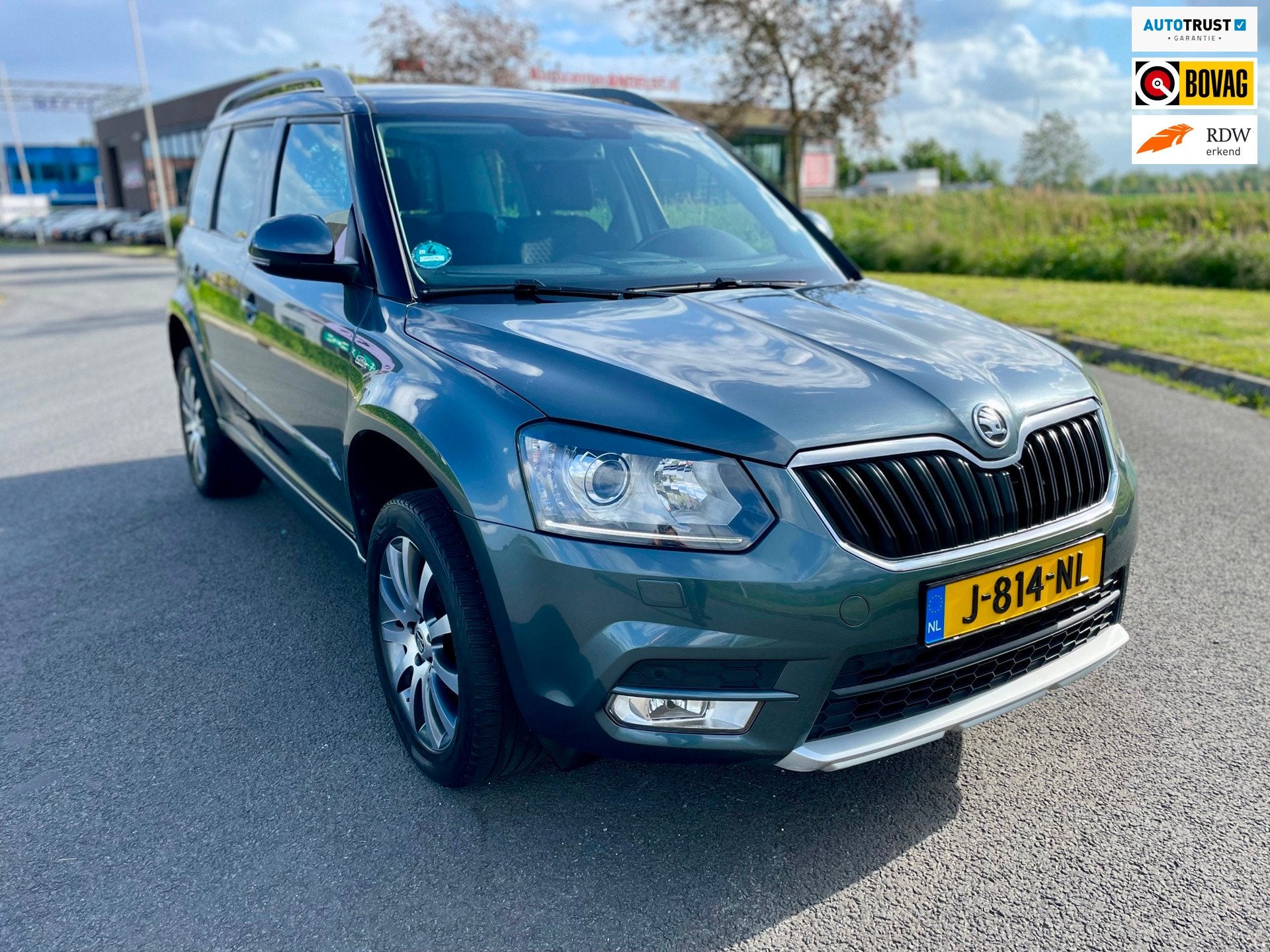 Skoda Yeti 1.2 TSI Greentech Ambition Aut, Trekhaak, Cam, St, Auto's, Stof, Gebruikt, 4 cilinders, SUV of Terreinwagen