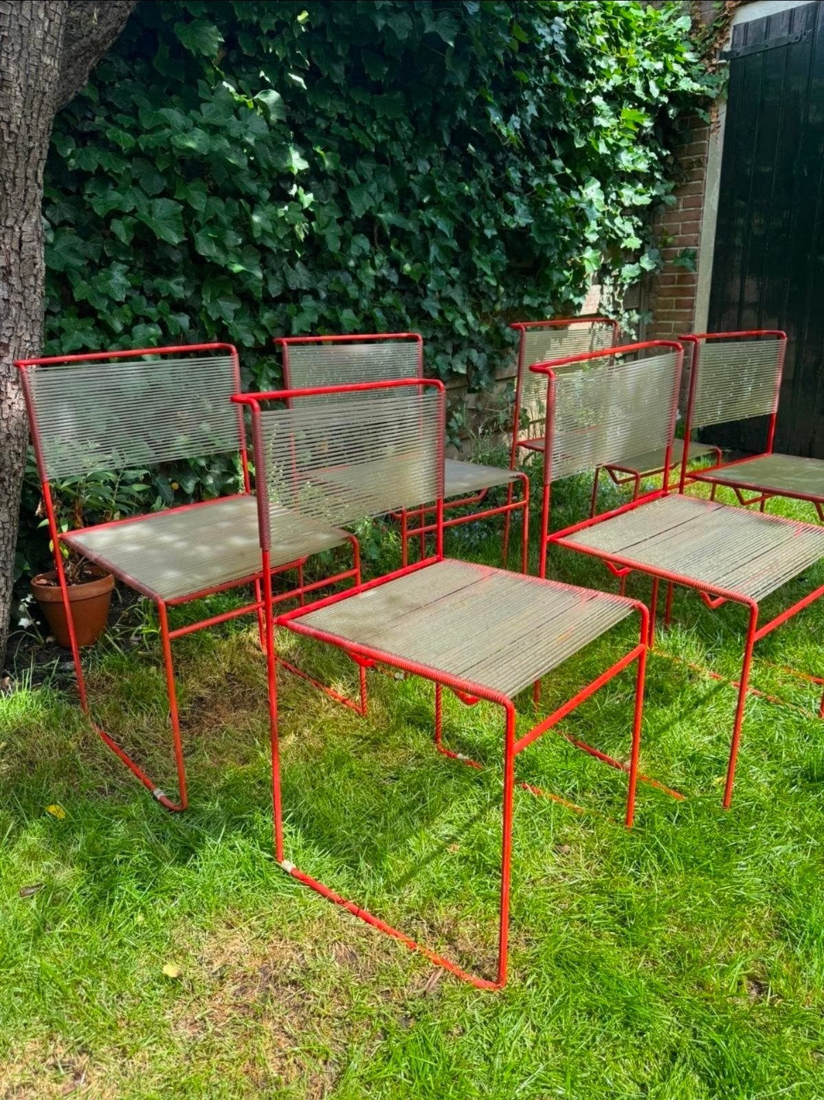 Italiaanse Design stoelen Flyline | 6 stuks, Huis en Inrichting, Stoelen, Ophalen, Zo goed als nieuw
