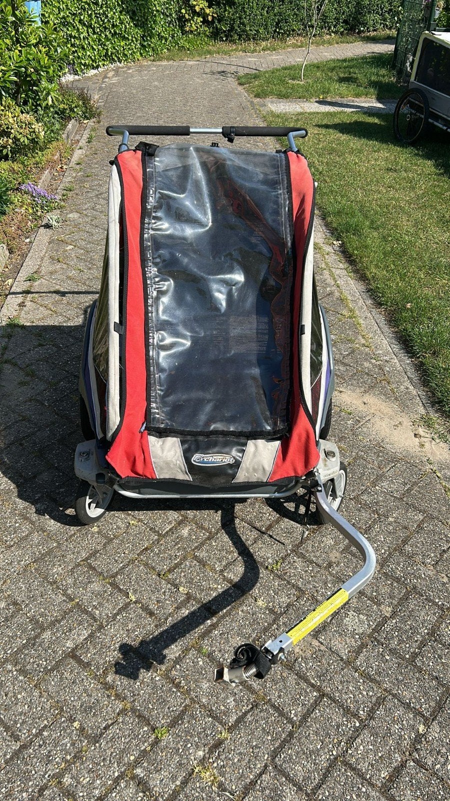 Thule Chariot kinderkar/fietskar - compleet incl babyzitje, Gebruikt, Duowagen, Ophalen of Verzenden, Kinderwagen