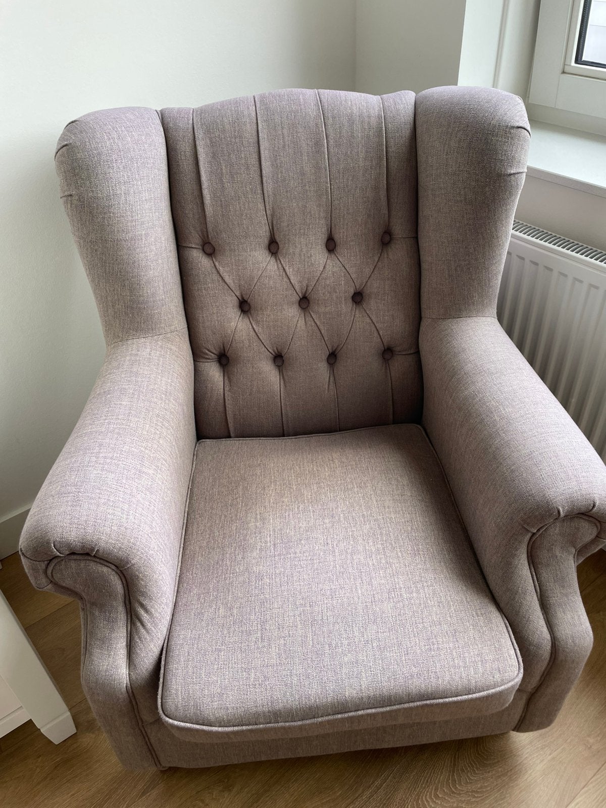 Fautetuil stoel 2x brocante, Ophalen, Gebruikt, 75 tot 100 cm, 75 tot 100 cm