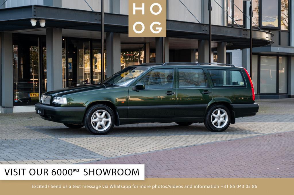 Volvo 850 2.5i Estate (bj 1995), Auto's, Zwart, Overige kleuren, Leder en Stof, Origineel Nederlands