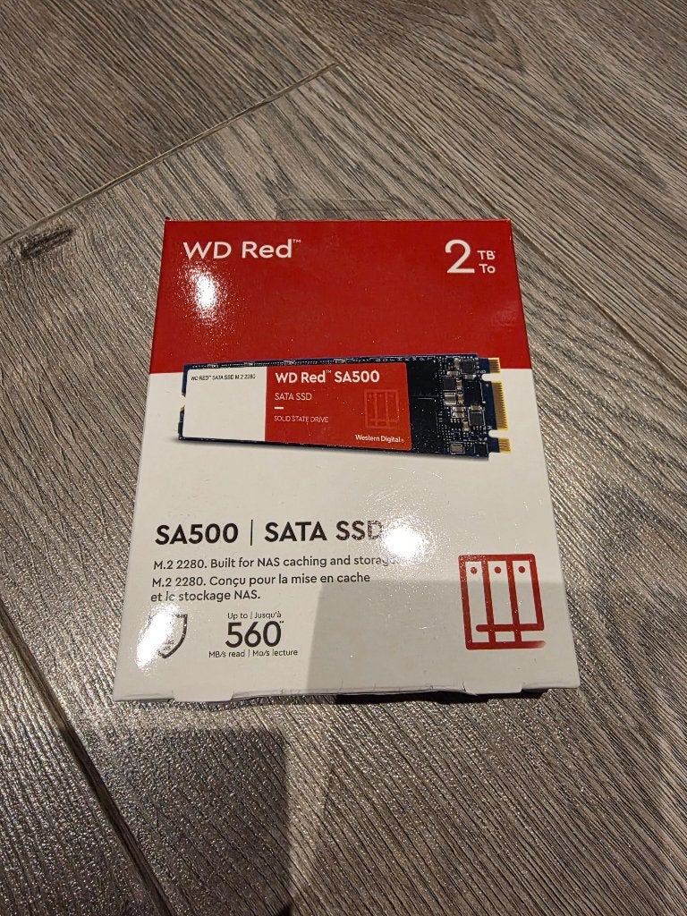 WD Red SA500 2TB SATA SSD M.2 2280, Computers en Software, Intern, Server, Nieuw, Ophalen of Verzenden
