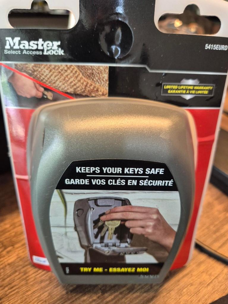 masterlock sleutelkastje, Ophalen of Verzenden, Nieuw, Rvs, Overige typen